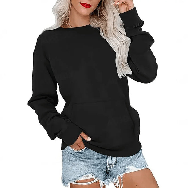 Women's Casual Oversized Crewneck Sweatshirt
