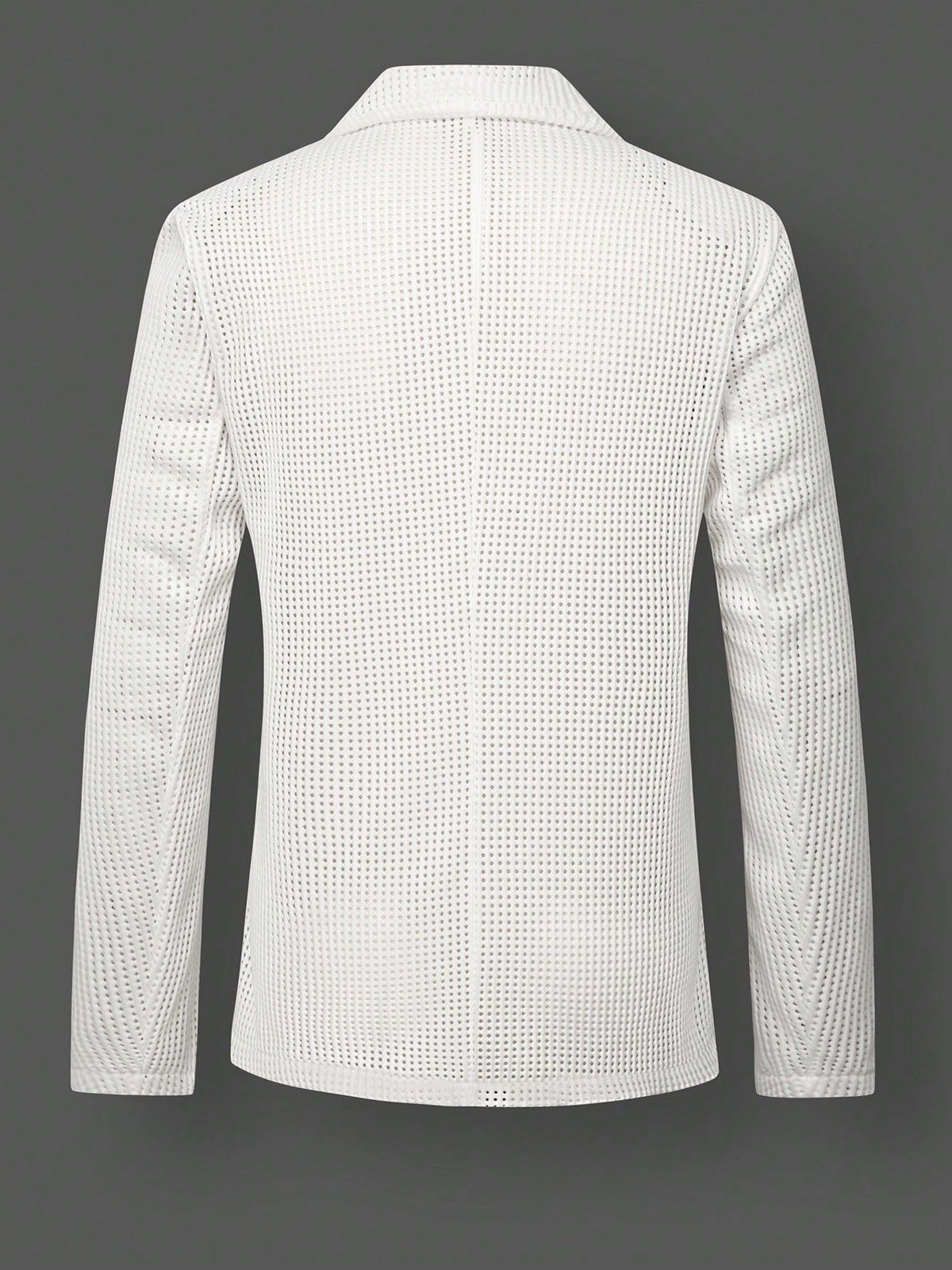 Men’s Perforated Mesh Blazer