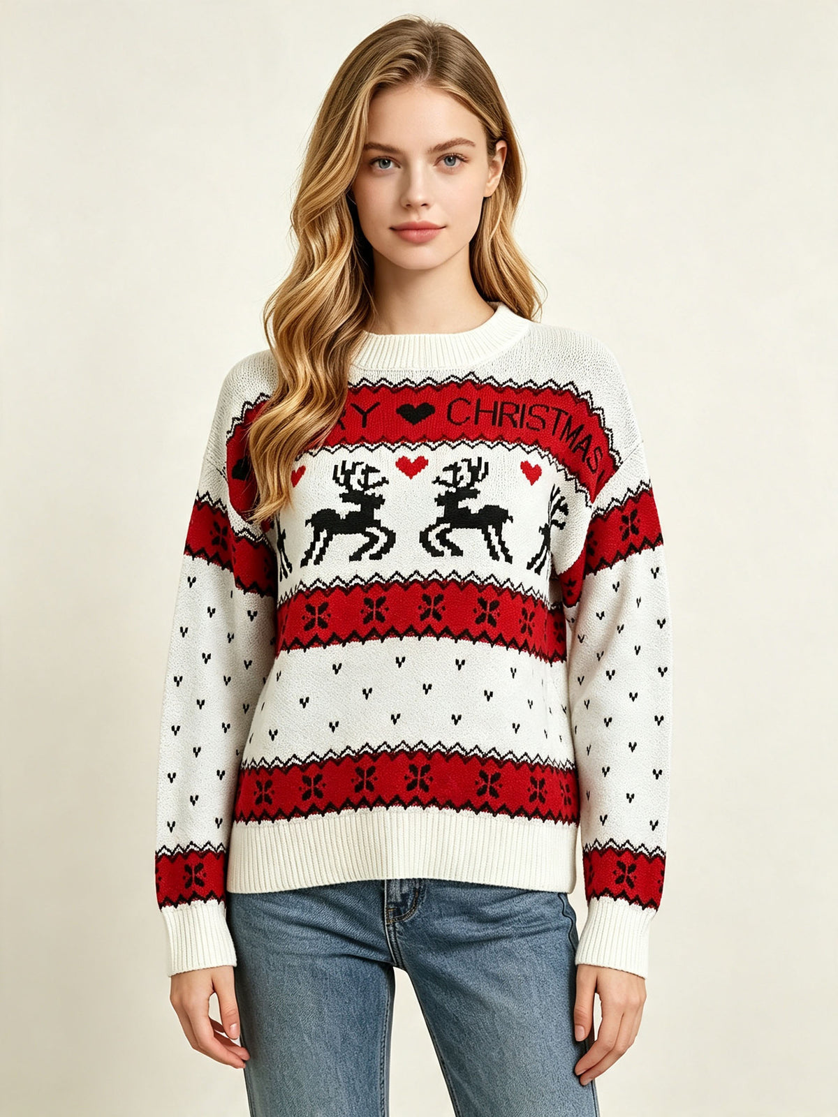 Women’s Christmas Festive Knit Sweater