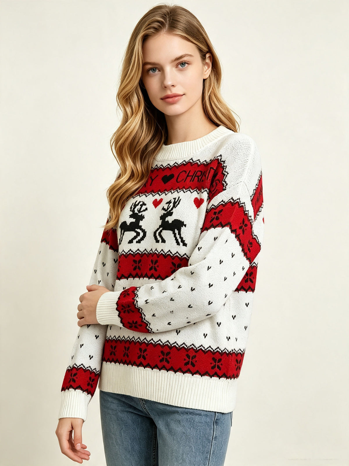 Women’s Christmas Festive Knit Sweater