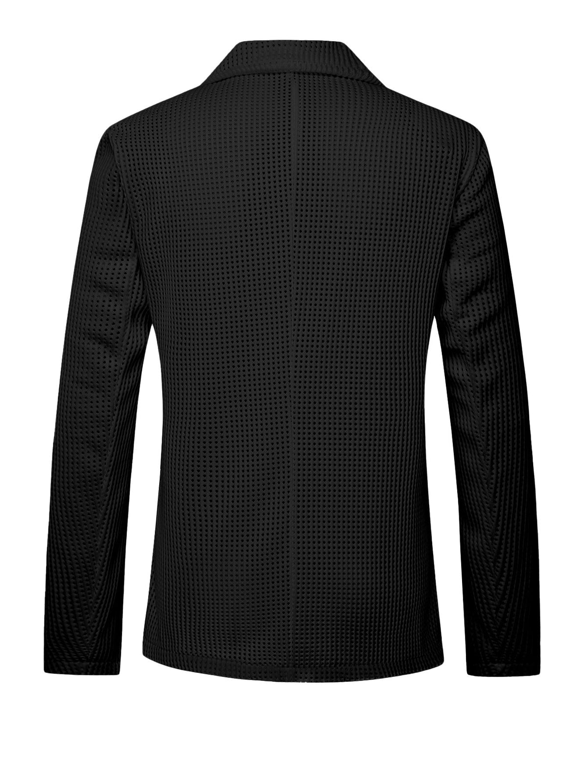 Men’s Perforated Mesh Blazer
