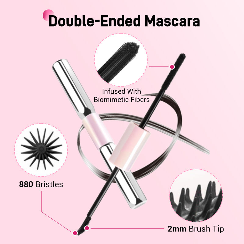 Dual-Tip Waterproof Lengthening & Curl Mascara