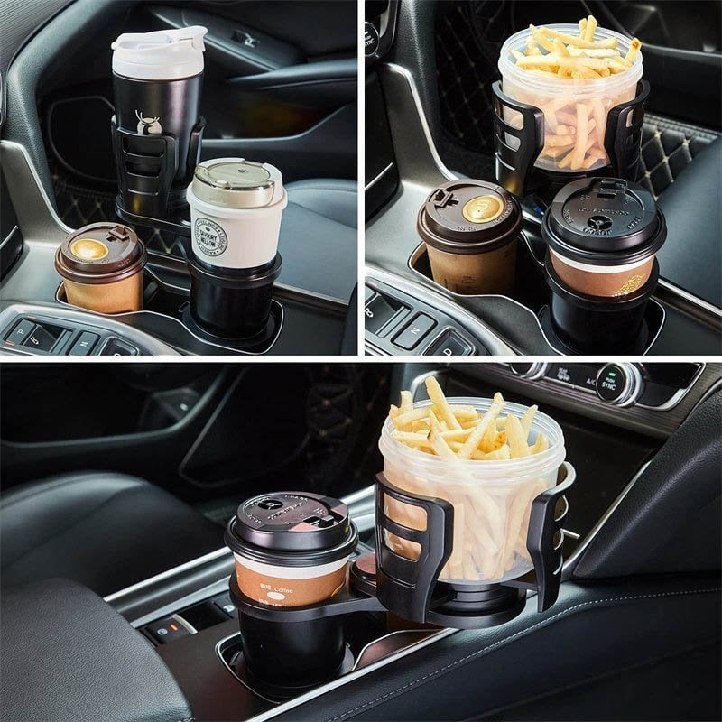 Dual Cup Holder Expander for Car