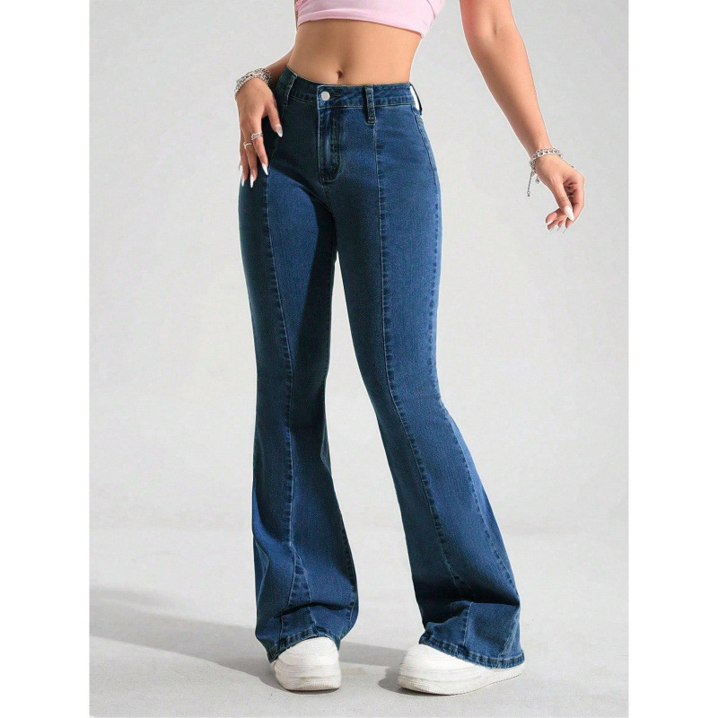 Women's Classic Slim Fit Stretch Flare Jeans