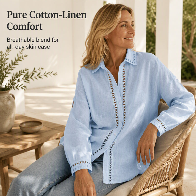 Women’s Casual Loose Long Sleeve Blouse